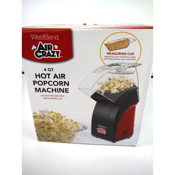 West Bend Kitchen Hot Air Popcorn Machine Westbend Air Crazy 4
